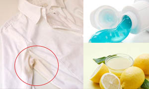 Áo dính màu làm sao hết?