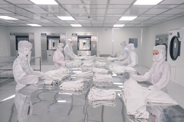 giặt là phòng sạch